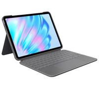 Logitech Combo Touch Keyboard Case for iPad Pro 13" (M4, 2024) - Detachable Backlit Keyboard, Kickstand, QWERTY UK Layout - Graphite, New