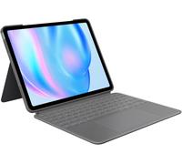 Logitech Combo Touch Keyboard Case for iPad Pro 13" (M4, 2024) - Detachable Backlit Keyboard, Kickstand, QWERTY UK Layout - Graphite, New