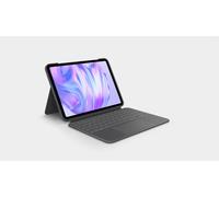 Logitech Combo Touch Keyboard Case for iPad Pro 11-inch (2024) - Backlit, Detachable, Kickstand, QWERTY UK - Graphite, New