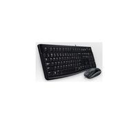 Logitech Desktop MK120. Connectivity technology: Wired Device interface: USB Keyboard layout: QWERTZ. Cable length: 1.5 m. Product colour: Black. Mouse included