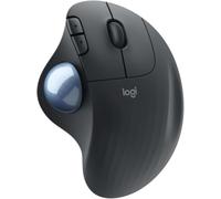 Logitech ERGO M575 Wireless Trackball Mouse - Easy thumb control | Precision and smooth tracking, ergonomic comfort design, for Windows, PC and Mac with Bluetooth and USB capabilities - Grey