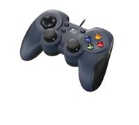 Logitech F310 Wired Gamepad, Controller Console Like Layout, PS 2, 4 Switch D-Pad, Xbox One, Mac, Windows, 1.8-Meter Cord, PC - Grey/Blue