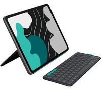 LOGITECH Flip Folio iPad Pro & Air 13" (M4 & M5) Keyboard Case - Grey, Silver/Grey