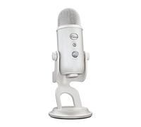 Logitech for Creators 988-000533 Gaming Microphone, G Blue Yeti USB Gaming Microphone, Computer Mic, Streamlabs Themes, Off White