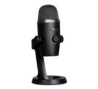 Logitech for Creators Blue Yeti Nano Premium USB Mic for Recording, Streaming, Gaming, Podcasting on PC and Mac, Condenser Microphone with Blue VO!CE Effects, No-Latency Monitoring - Black