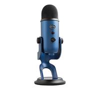 Blue Yeti USB Microphone for PC, Mac, Gaming, Recording, Streaming, Podcasting, Studio and Computer Condenser Mic with Blue VO!CE effects, 4 Pickup Patterns, Plug and Play - Blue
