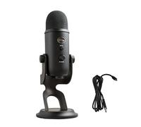 Logitech For Creators Blue Yeti Usb Microphone Recording, Streaming, Gaming, Podcasting On Pc And Mac, Condenser Mic Laptop Or