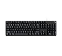 Logitech G 413 SE Full Size Mechanical Gaming Keyboard - Backlit Keyboard with Mechanical Touch Switches, Anti-Ghosting, Compatible with Windows, macOS, Italian QWERTY Layout - Black Aluminium