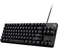Logitech G 413 TKL SE Mechanical Gaming Keyboard - Compact, Illuminated Keyboard with Tactile Mechanical Switches, Anti-Ghosting, for Windows and macOS, Belgian AZERTY Format - Black