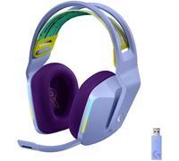 Logitech G 981-000890733 LIGHTSPEED Wireless Gaming Headset with suspension headband, LIGHTSYNC RGB, Blue VO!CE mic technology and PRO-G audio