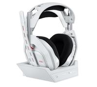 Logitech G Astro A50 LIGHTSPEED Wireless Gaming Headset with Mic + Base | Gen 5, Pro-G GRAPHENE, 3-system switching, USB-C to Xbox, PS5, PC/Mac, Nintendo Switch, Switch 2, bluetooth, white