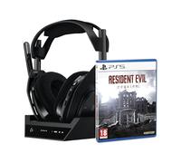 Logitech G Astro A50 X LIGHTSPEED Wireless Gaming Headset & Base - PRO-G GRAPHENE, PLAYSYNC, Bluetooth, HDMI 2.1 Passthru + Resident Evil Requiem for PlayStation 5 - Black