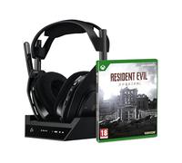 Logitech G Astro A50 X LIGHTSPEED Wireless Gaming Headset & Base - PRO-G GRAPHENE, PLAYSYNC, Bluetooth, HDMI 2.1 Passthru + Resident Evil Requiem for Xbox Series X - Black