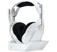 Logitech G Astro A50 X LIGHTSPEED Wireless Gaming Headset + Base Station, PRO-G GRAPHENE, PLAYSYNC across Xbox Series X|S + PS5 + PC/mac, Bluetooth, HDMI 2.1 Passthru - White
