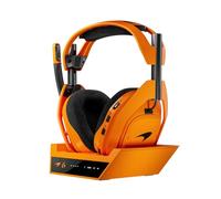 Logitech G Astro A50 X LIGHTSPEED Wireless Gaming Headset McLaren Edition + Base Station, PRO-G GRAPHENE, PLAYSYNC across Xbox Series X|S + PS5 + PC/mac, Bluetooth, HDMI 2.1 Passthru - Papaya