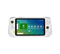 Logitech G Cloud Gaming Handheld, Portable Gaming Console with Long Battery Life, 1080P 7-Inch Touchscreen, Lightweight Design, Xbox Cloud Gaming, NVIDIA GeForce NOW, Google Play - UK plug - White
