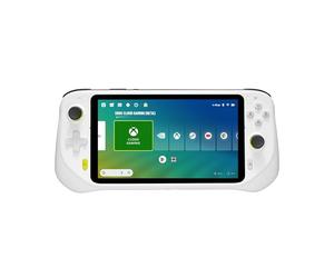 Logitech G Cloud Gaming Handheld, Portable Gaming Console with Long Battery Life, 1080P 7-Inch Touchscreen, Lightweight Design, Xbox Cloud Gaming, NVIDIA GeForce NOW, Google Play - White