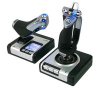 Logitech G Saitek X52 Flight Controller And Throttle Joystick - PC (945-000006)