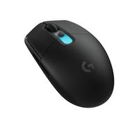 Logitech G G305 X SUPERLIGHT Wireless Gaming Mouse, Lightweight 61 g Rechargeable PC Gaming Mouse, HERO 44K Sensor, LIGHTSYNC RGB, 6 Programmable Buttons, LIGHTSPEED, Bluetooth, Mac/PC - Black