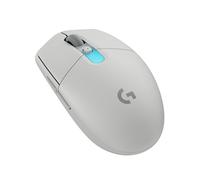 Logitech G G305 X SUPERLIGHT Wireless Gaming Mouse, Lightweight 61 g Rechargeable PC Gaming Mouse, HERO 44K Sensor, LIGHTSYNC RGB, 6 Programmable Buttons, LIGHTSPEED, Bluetooth, Mac/PC - White