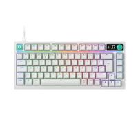 Logitech G G316 X 75, Wired Gaming Keyboard 75% (QWERTY UK) | 8kHz, Hot-Swappable Tactile Switches,Gasket Design,LED Dot Matrix Display & Dial,Double Shot PBT Keycaps, RGB , USB-C ,PC/Mac
