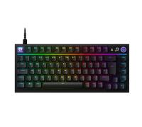 Logitech G G316 X 75, Wired Gaming Keyboard 75% (QWERTY UK) | 8kHz, Hot-Swappable Tactile Switches,Gasket Design,LED Dot Matrix Display & Dial,Double Shot PBT Keycaps, RGB , USB-C ,PC/Mac