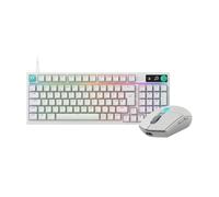Logitech G G316 X 98 Gaming Keyboard,8 kHz Report Rate, Tactile Switches,LED Dot Matrix Display,Dial,RGB LIGHTSYNC,UK QWERTY + G305 X SUPERLIGHT Wireless Gaming Mouse,HERO 44K Sensor, LIGHTSPEED-White