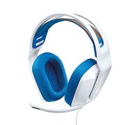 Logitech G G335 Wired Gaming Headset, with Microphone, 3.5mm Audio Jack, Comfortable Memory Foam Earpads, Lightweight, Compatible with PC, PlayStation, Xbox, Nintendo Switch - White