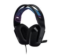 Logitech G335 Wired Gaming Headphones, Flip Microphone,
