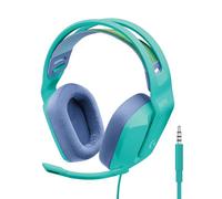 Logitech G G335 Wired Gaming Headset, with Microphone, 3.5mm Audio Jack, Comfortable Memory Foam Earpads, Lightweight, Compatible with PC, PlayStation, Xbox, Nintendo Switch - Mint