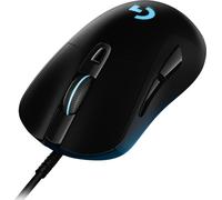 Logitech G403 HERO Wired Gaming Mouse, HERO 25K Sensor, 25,600 DPI, RGB Backlit Keys, Adjustable Weights, 6 Programmable Buttons, On-Board Memory, PC/Mac - Black