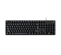 Logitech G413 SE Full-Size Mechanical Gaming Keyboard - Backlit Keyboard with Tactile Mechanical Switches, QWERTY US International Layout - Black