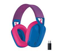 Logitech G G435 LIGHTSPEED & Bluetooth Wireless Gaming Headset (Blue) | Ultra Lightweight 165g over-ear headphones, built-in mics, 18h battery, PC, PS4, PS5, Nintendo Switch & Switch 2 kompatibel
