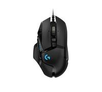 GBPG G502 HERO High Performance Gaming Mouse - Right-hand - Optical - USB Type-A - 16000 DPI - 1 ms - Black