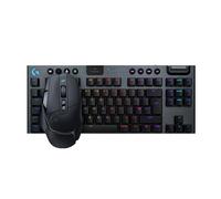 Logitech G G502 X LIGHTSPEED Wireless Gaming Mouse - Optical mouse with LIGHTFORCE hybrid optical-mechanical switches+G915 X LIGHTSPEED TKL Low-Profile Wireless Gaming Keyboard,QWERTY UK - Black