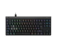 Logitech G G515 RAPID TKL Low-Profile Wired Gaming Keyboard, Fully Customizable PC Gaming Keyboard with Analog Low-Profile Switches, Rapid Trigger, Ultra-Slim, for USB-A port, QWERTY UK Layout - Black