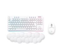Logitech G G705 Wireless Gaming Mouse and G715 Wireless Mechanical Gaming Keyboard and Palm Rest - LIGHTSYNC RGB Lighting, LIGHTSPEED wireless - PC/Mac