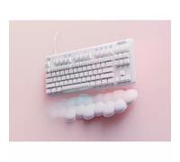 Logitech G713 Wired Mechanical Gaming Keyboard with LIGHTSYNC RGB Lighting, Tactile Switches (GX Brown) and Keyboard Palm Rest, PC and Mac Compatible - White Mist, New