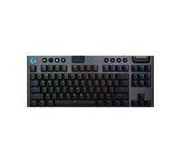 Logitech G G915 X LIGHTSPEED TKL Low-Profile Wireless Gaming Keyboard, QWERTY Pan Nordic Layout, Clicky - Black
