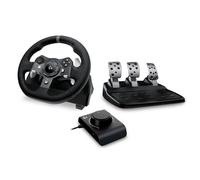 Logitech G G920 Driving Force Racing Wheel & Floor Pedals for Xbox Series X|S, Xbox One, PC/Mac + Racing Adapter for PRO Racing Wheel and Pedals, Driving Force Shifter, RS Shifter & Handbrake - Black