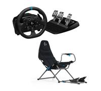 Logitech G G923 TrueForce Sim Racing Wheel & Pedals +Playseat Challenge PS5