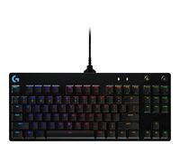 Logitech G PRO keyboard USB QWERTZ German Black G PRO, Standard, USB, Mechanical, QWERTZ, RGB LED, Black