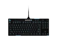 Logitech G PRO TKL Mechanical Gaming Keyboard, GX Blue Clicky Switch, LIGHTSYNC RGB, Portable Tenkeyless Design, Designed for Esport Gaming, Removable Micro USB Cable, QWERTY ITA Layout, Black
