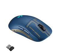 Logitech G PRO Wireless Gaming Mouse - LIGHTSPEED, HERO 25K Sensor, 25,600 DPI, RGB, 4 - 8 Programmable Buttons, Ambidextrous, Official League of Legends Edition - Blue
