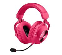 Logitech G PRO X 2 LIGHTSPEED Wireless Gaming Headset, Detachable Boom Mic, 50mm Graphene Drivers, DTS: X Headphone 2.0-7.1 Surround, Bluetooth/USB/3.5mm Aux, for PC, PS5, PS4, Nintendo Switch - White