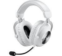 Logitech G PRO X 2 LIGHTSPEED Wireless Gaming Headset - Graphene Drivers, DTS:X 7.1, Bluetooth/USB/3.5mm, White