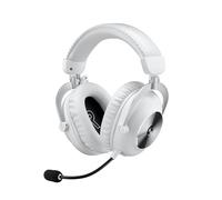 Logitech G PRO X 2 LIGHTSPEED Wireless Gaming Headset (White) | Detachable Boom Mic, 50mm Graphene Drivers, DTS:X Headphone 2.0 7.1 Surround, Bluetooth/USB/3.5mm Aux, PC, PS5, PS4, Switch