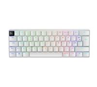 Logitech G PRO X 60 LIGHTSPEED Wireless Gaming Keyboard, AZERTY French Layout, Tactile - White
