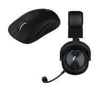 Logitech G Pro X Lightspeed Wireless Gaming Headset & Mouse Bundle New Black