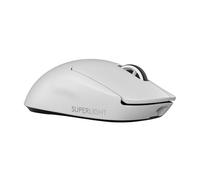 Logitech G PRO X SUPERLIGHT 2 LIGHTSPEED Wireless Gaming Mouse, 8K Polling, Lightweight, 60g, LIGHTFORCE Hybrid Switches, HERO 2 Sensor, 888 IPS, 44K DPI, 5 Programmable Buttons, USB-C, PC/Mac - White